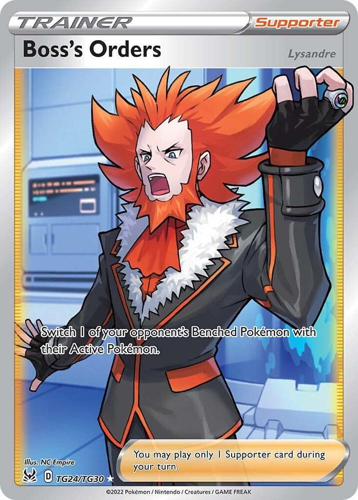 Bosss Orders TG24/TG30 (SWSH11: Lost Origin Trainer Gallery)  - Holofoil | Good Games Adelaide SA