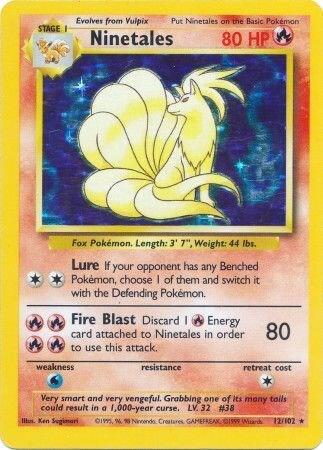 Ninetales 012/102 (Base Set)  - Holofoil | Good Games Adelaide SA