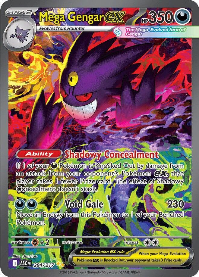 Mega Gengar ex 284/217 (ME: Ascended Heroes)  - Holofoil | Good Games Adelaide SA