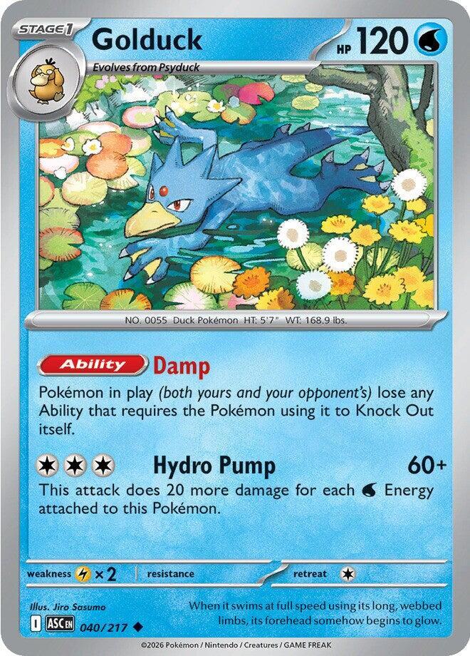 Golduck 040/217 (ME: Ascended Heroes)  | Good Games Adelaide SA