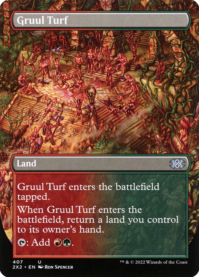 Gruul Turf 407 (Double Masters 2022)  - Foil | Good Games Adelaide SA