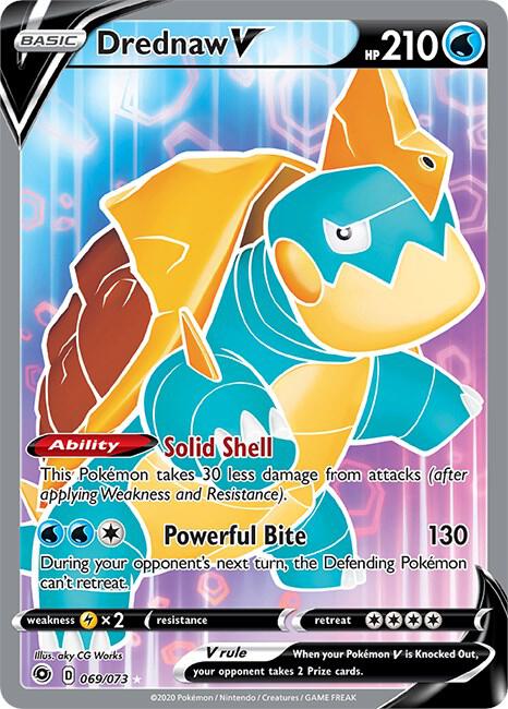 Drednaw V 69/73 (Champion's Path)  - Holofoil | Good Games Adelaide SA