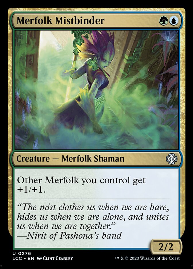 Merfolk Mistbinder 276 (Commander: The Lost Caverns of Ixalan)  | Good Games Adelaide SA