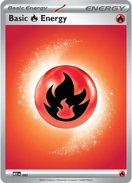 Basic Fire Energy 002 2 (MEE: Mega Evolution Energies)  | Good Games Adelaide SA