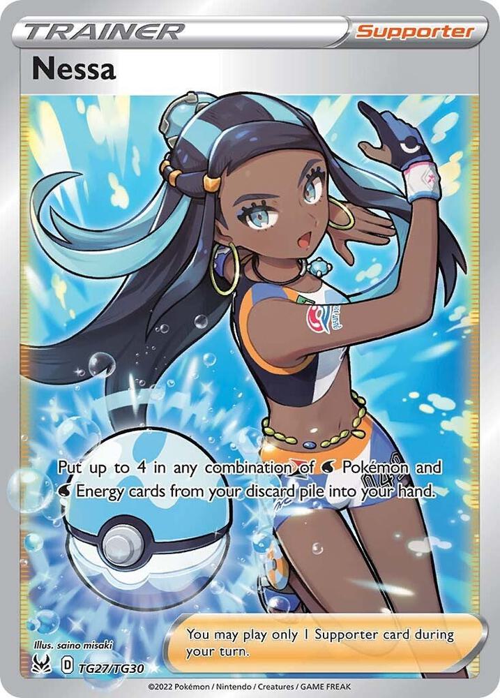 Nessa TG27/TG30 (SWSH11: Lost Origin Trainer Gallery)  - Holofoil | Good Games Adelaide SA