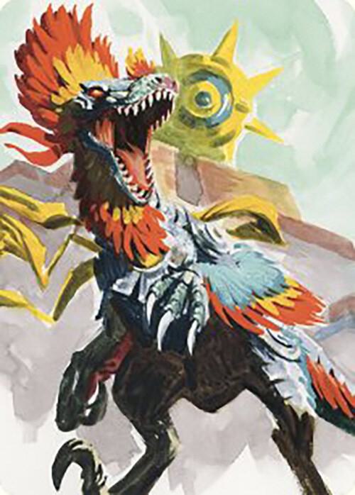 Pantlaza Sun Favored Art Card 75 (Art Series: The Lost Caverns of Ixalan)  | Good Games Adelaide SA