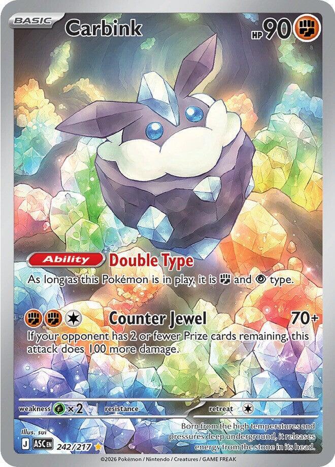 Carbink 242/217 (ME: Ascended Heroes)  - Holofoil | Good Games Adelaide SA