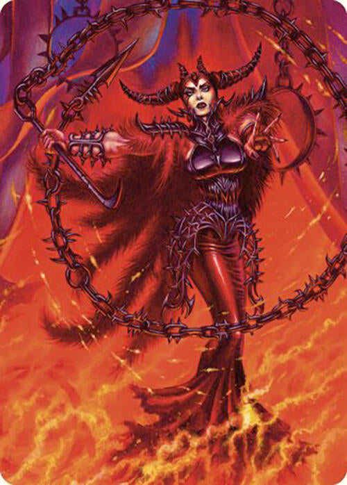 Deadly Rollick Art Card 63 (Art Series: Commander Masters)  | Good Games Adelaide SA