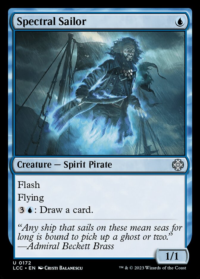 Spectral Sailor 172 (Commander: The Lost Caverns of Ixalan)  | Good Games Adelaide SA