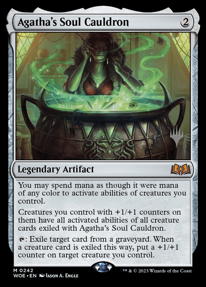 Agatha's Soul Cauldron 242 (Promo Pack: Wilds of Eldraine)  - Foil | Good Games Adelaide SA