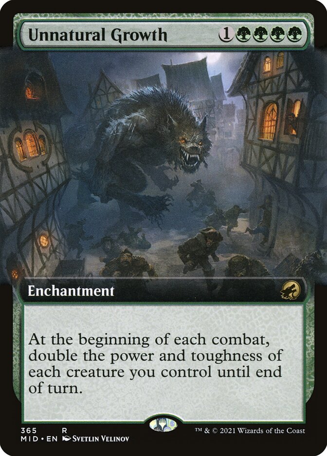 Unnatural Growth 365 (Innistrad: Midnight Hunt)  | Good Games Adelaide SA