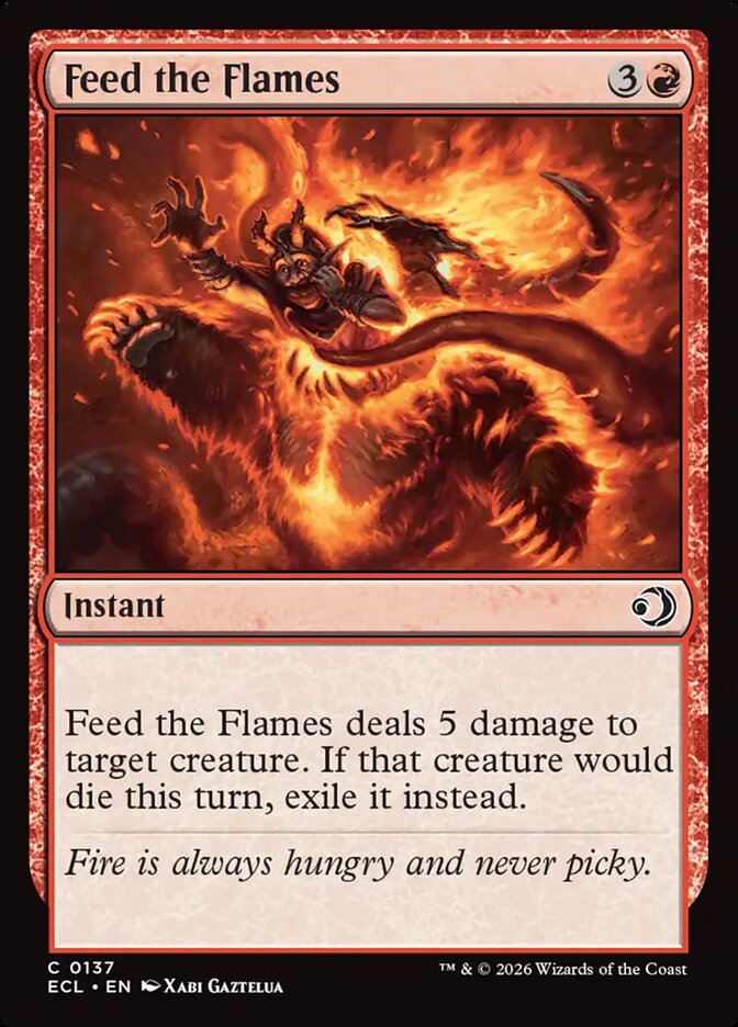 Feed the Flames 137 (Lorwyn Eclipsed)  - Foil | Good Games Adelaide SA