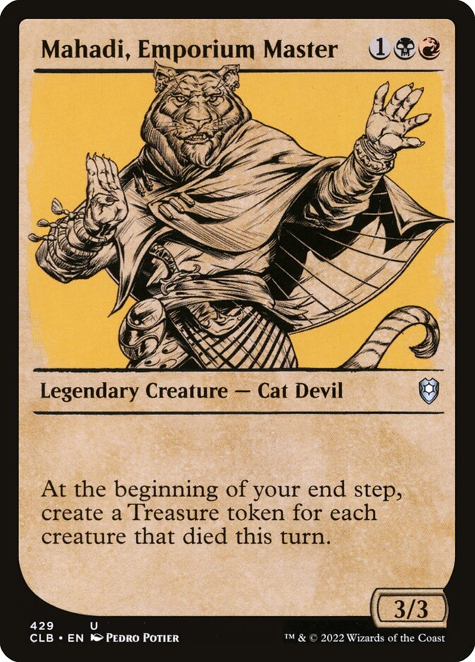 Mahadi Emporium Master Showcase 429 (Commander Legends: Battle for Baldur's Gate)  - Foil | Good Games Adelaide SA