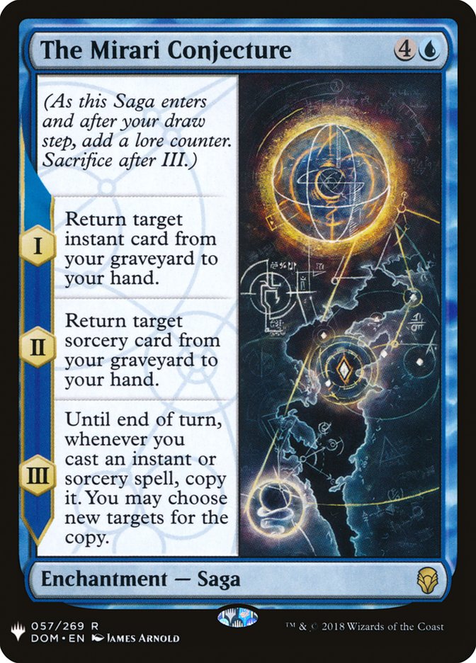 The Mirari Conjecture 57 (The List Reprints)  | Good Games Adelaide SA