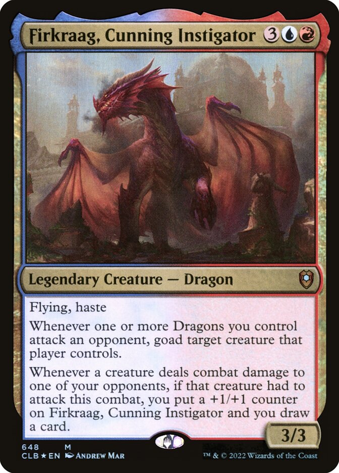 Firkraag Cunning Instigator 648 (Commander Legends: Battle for Baldur's Gate)  - Foil | Good Games Adelaide SA