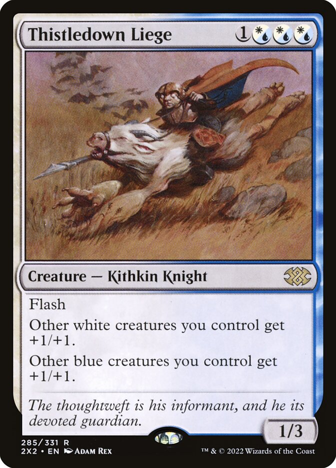 Thistledown Liege 285 (Double Masters 2022)  - Foil | Good Games Adelaide SA