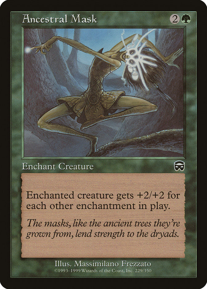 Ancestral Mask 229 (Mercadian Masques)  - Foil | Good Games Adelaide SA