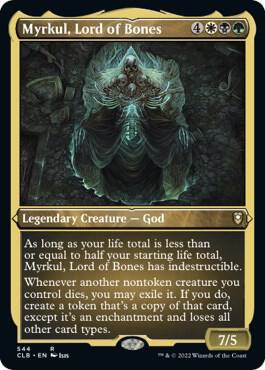 Myrkul Lord of Bones Foil Etched 544 (Commander Legends: Battle for Baldur's Gate)  - Foil | Good Games Adelaide SA