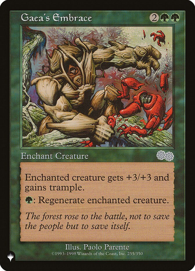 Gaea's Embrace 255/350 (The List Reprints)  | Good Games Adelaide SA