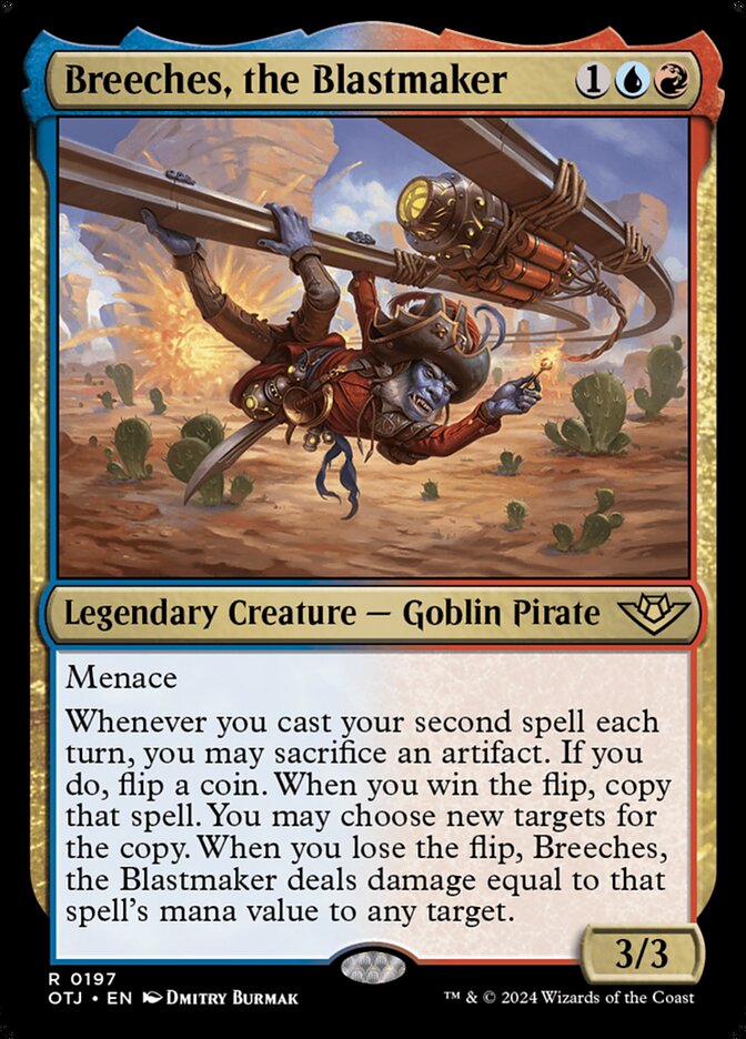 Breeches, the Blastmaker 197/286 (Outlaws of Thunder Junction)  - Foil | Good Games Adelaide SA