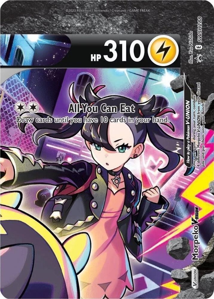 Morpeko V Union SWSH288 (SWSH: Sword & Shield Promo Cards)  - Holofoil | Good Games Adelaide SA