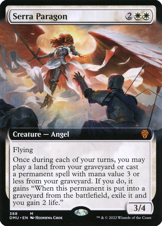 Serra Paragon 388 (Dominaria United)  - Foil | Good Games Adelaide SA