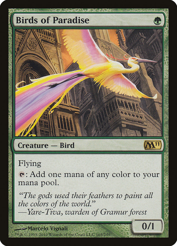 Birds of Paradise 165 (Magic 2011 (M11))  | Good Games Adelaide SA