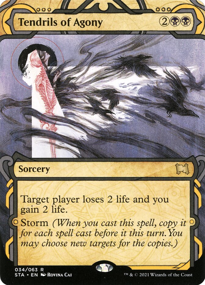 Tendrils of Agony 34 (Strixhaven: Mystical Archives)  - Foil | Good Games Adelaide SA
