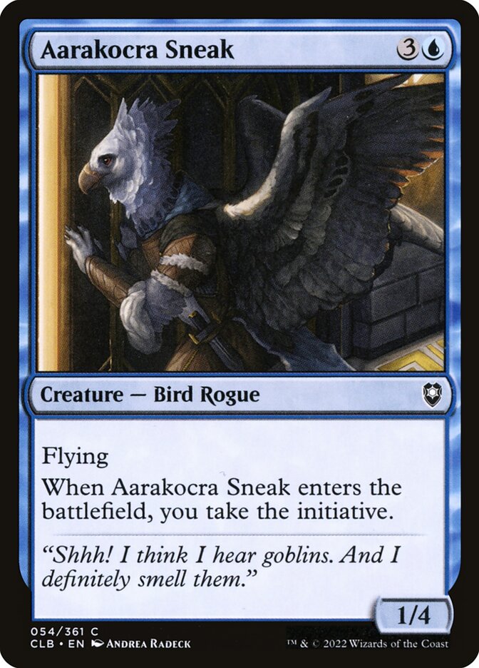 Aarakocra Sneak 54 (Commander Legends: Battle for Baldur's Gate)  | Good Games Adelaide SA