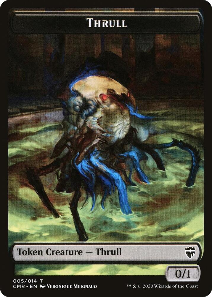 Thrull Treasure Double Sided Token 5 // 12 (Commander Legends)  - Foil | Good Games Adelaide SA