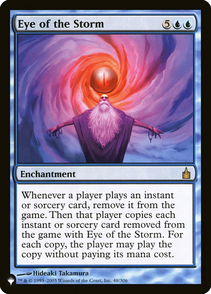 Eye of the Storm 48/306 (The List Reprints)  | Good Games Adelaide SA
