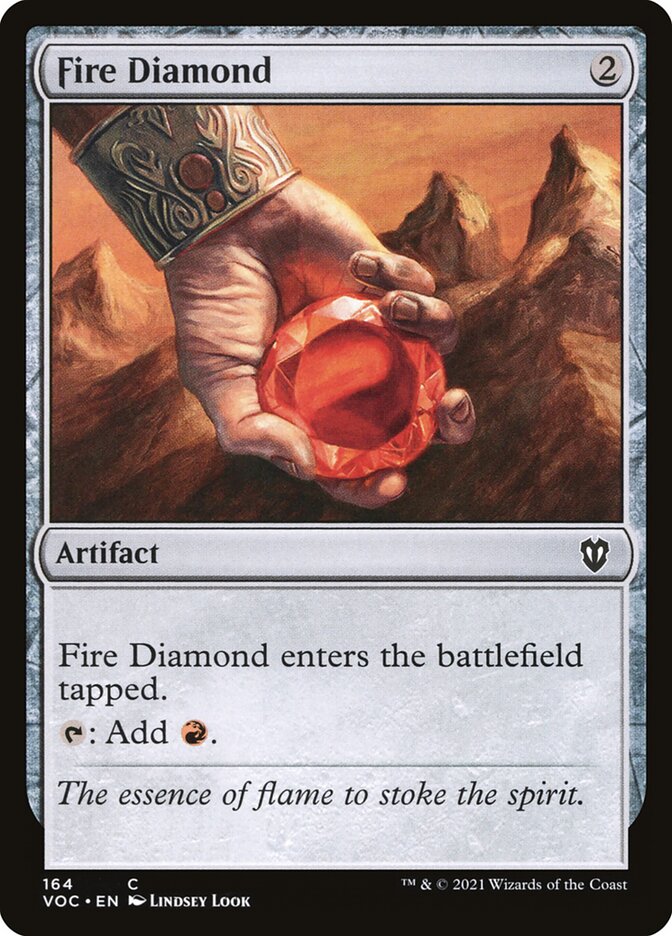Fire Diamond 164 (Commander: Innistrad: Crimson Vow)  | Good Games Adelaide SA