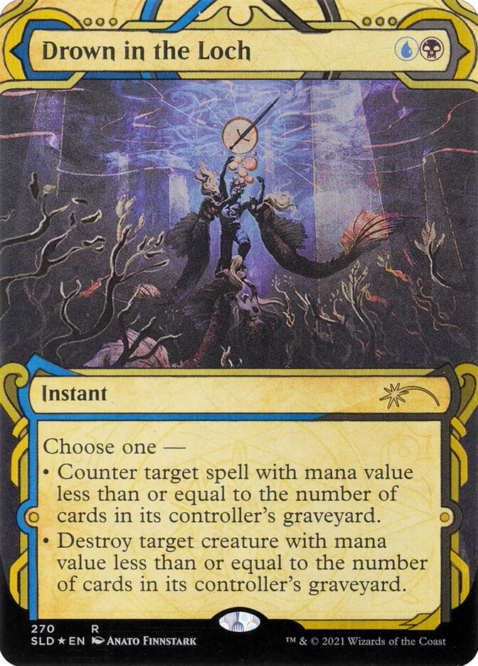 Drown in the Loch 270 (Secret Lair Drop Series)  - Foil | Good Games Adelaide SA