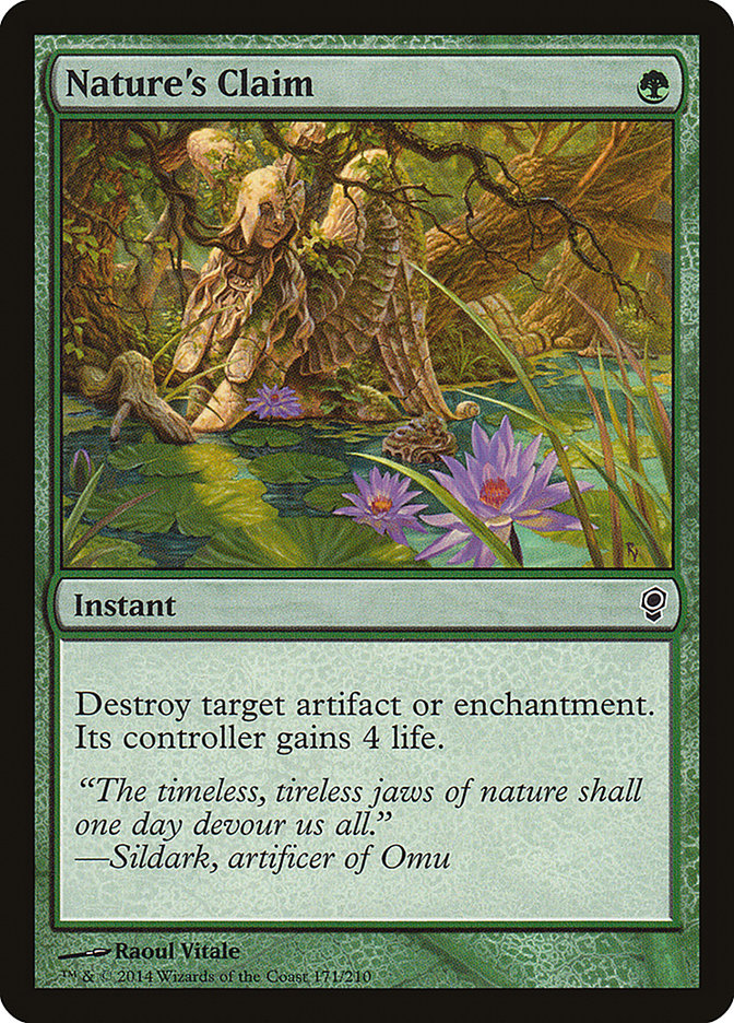 Nature's Claim 171/210 (Conspiracy)  - Foil | Good Games Adelaide SA