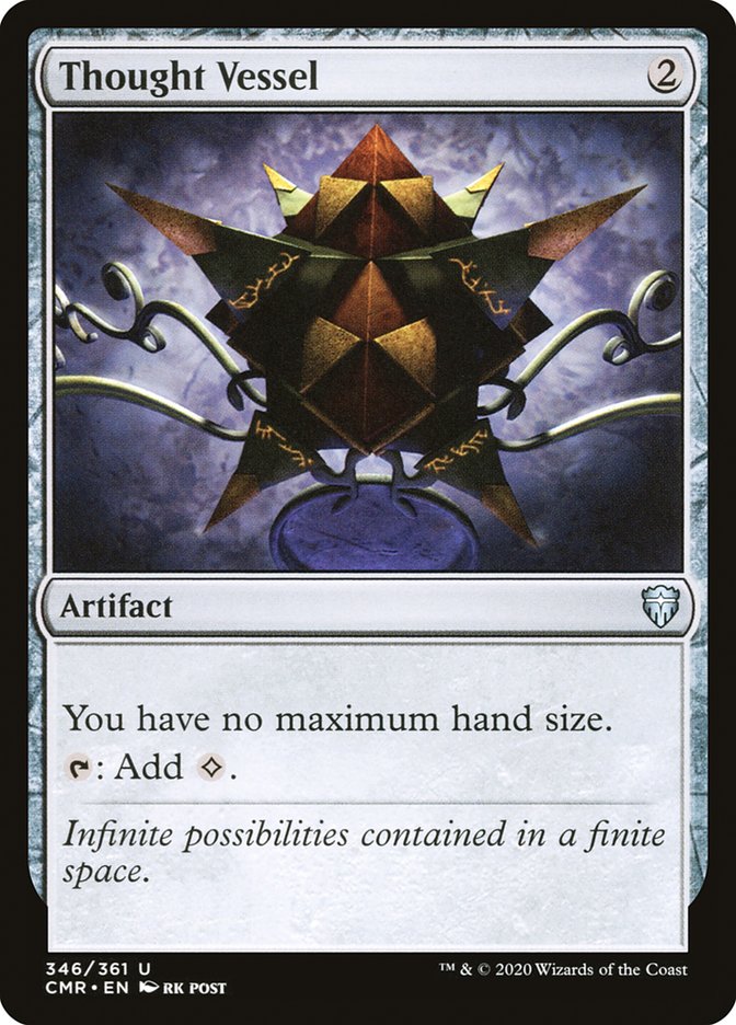 Thought Vessel 346 (Commander Legends)  - Foil | Good Games Adelaide SA