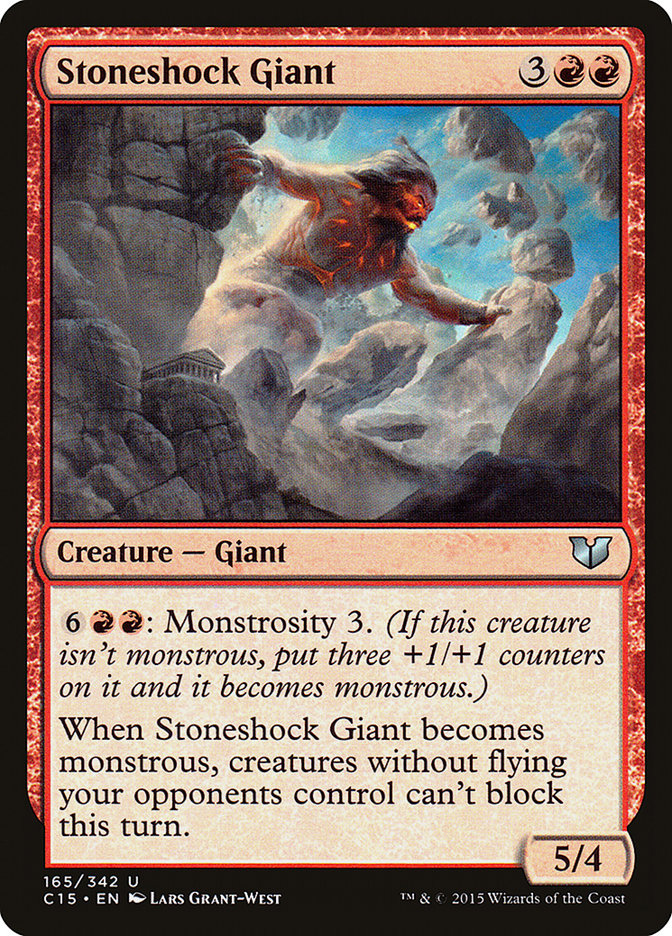 Stoneshock Giant 165 (Commander 2015)  | Good Games Adelaide SA