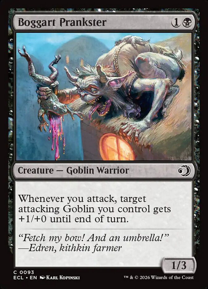Boggart Prankster 93 (Lorwyn Eclipsed)  - Foil | Good Games Adelaide SA