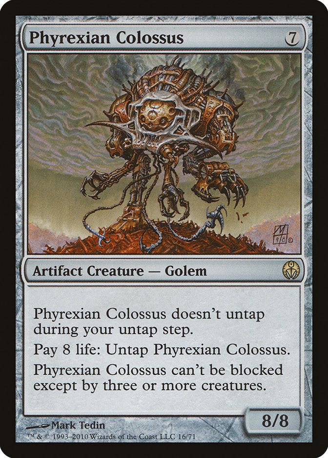 Phyrexian Colossus 16 (Duel Decks: Phyrexia vs. the Coalition)  | Good Games Adelaide SA