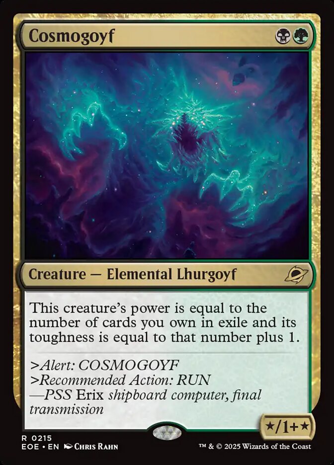 Cosmogoyf 215 (Edge of Eternities)  - Foil | Good Games Adelaide SA