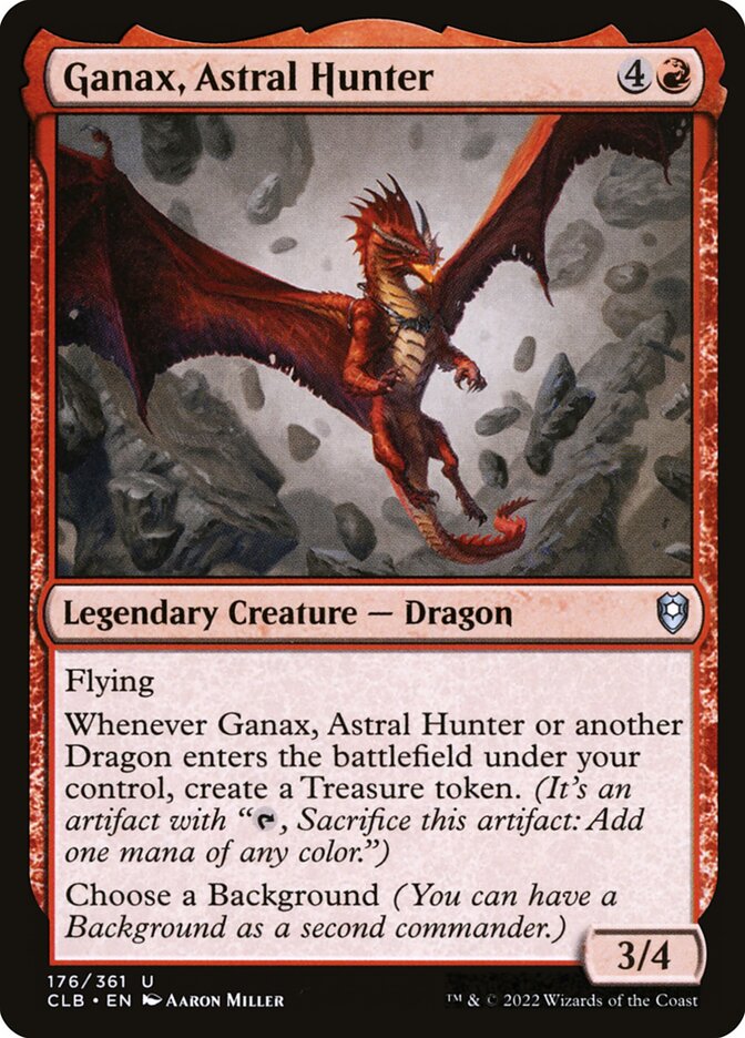 Ganax Astral Hunter 176 (Commander Legends: Battle for Baldur's Gate)  | Good Games Adelaide SA