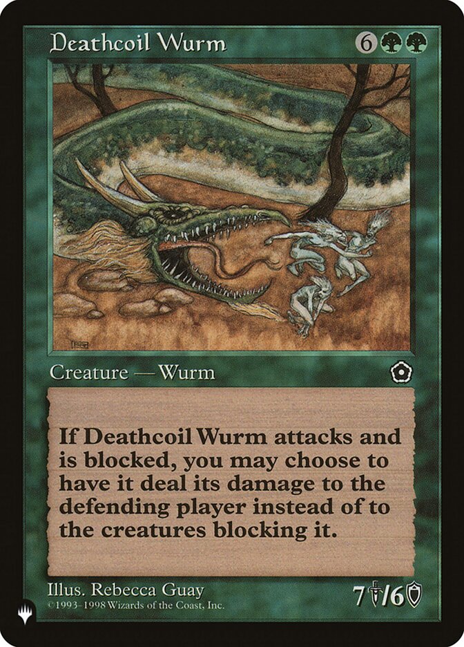 Deathcoil Wurm  (The List Reprints)  | Good Games Adelaide SA