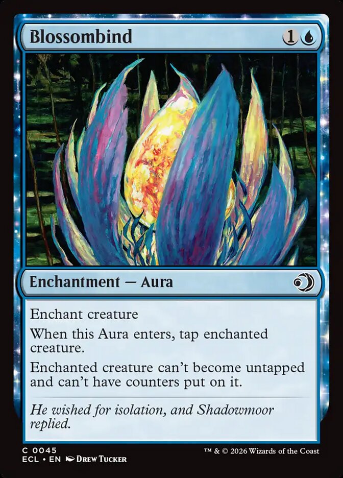 Blossombind 45 (Lorwyn Eclipsed)  - Foil | Good Games Adelaide SA