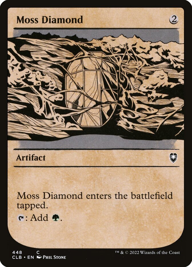 Moss Diamond 448 (Commander Legends: Battle for Baldur's Gate)  - Foil | Good Games Adelaide SA
