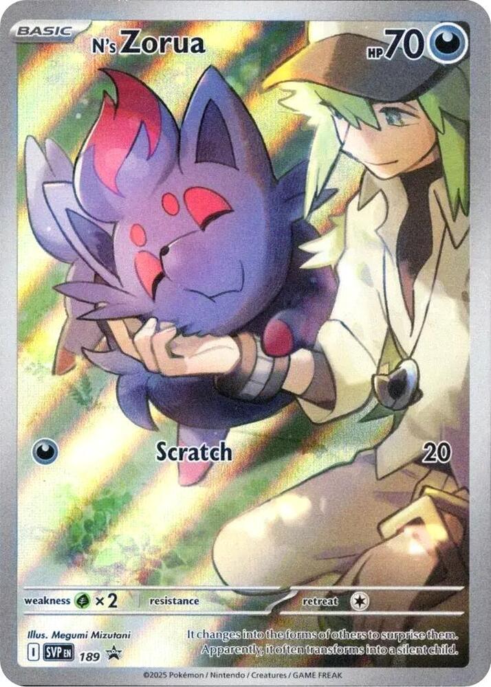 N's Zorua 189 (SV: Scarlet & Violet Promo Cards)  - Holofoil | Good Games Adelaide SA