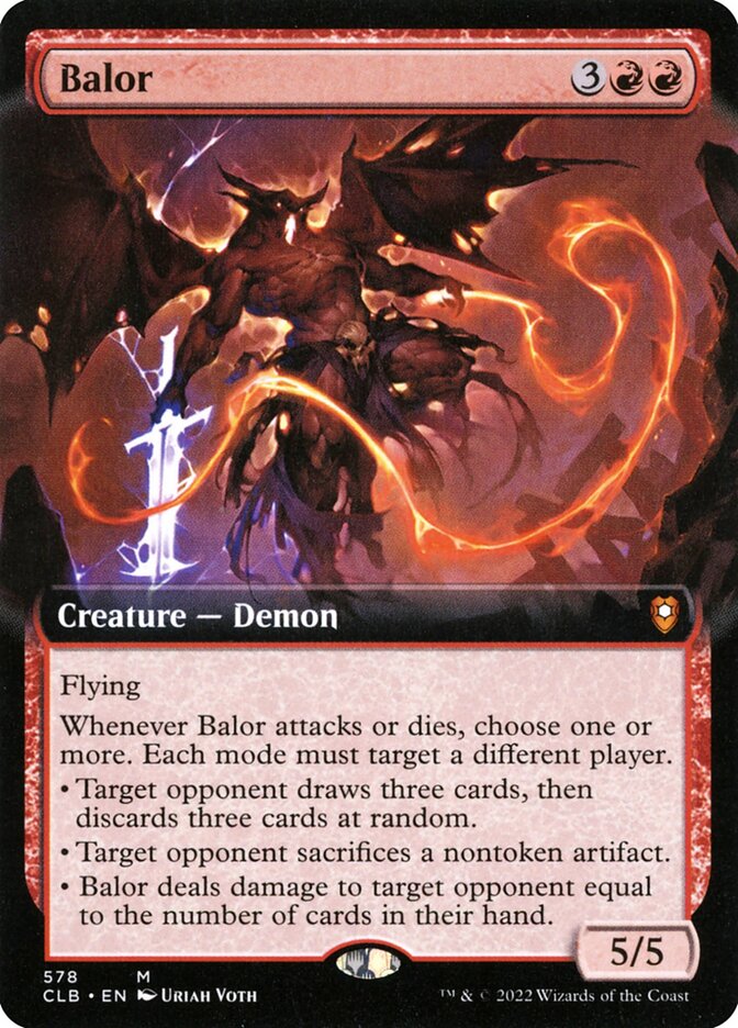 Balor 578 (Commander Legends: Battle for Baldur's Gate)  - Foil | Good Games Adelaide SA