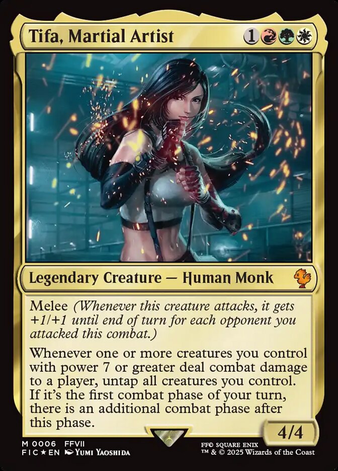 Tifa, Martial Artist 6 (Commander: FINAL FANTASY)  - Foil | Good Games Adelaide SA