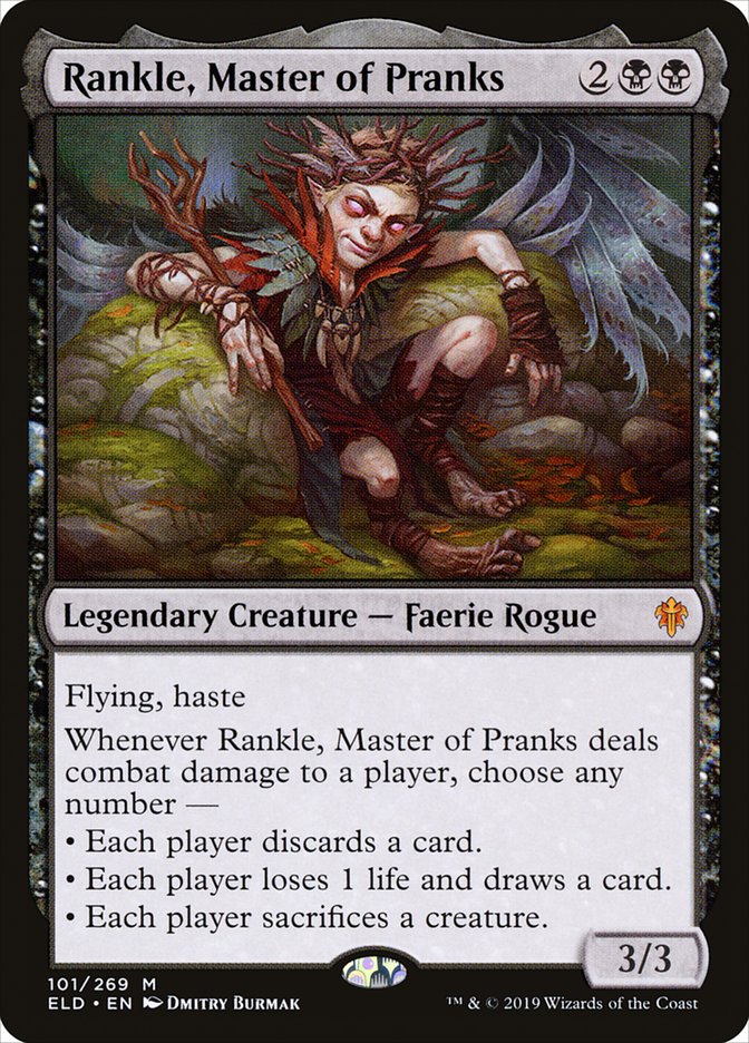Rankle, Master of Pranks 101 (Throne of Eldraine)  - Foil | Good Games Adelaide SA