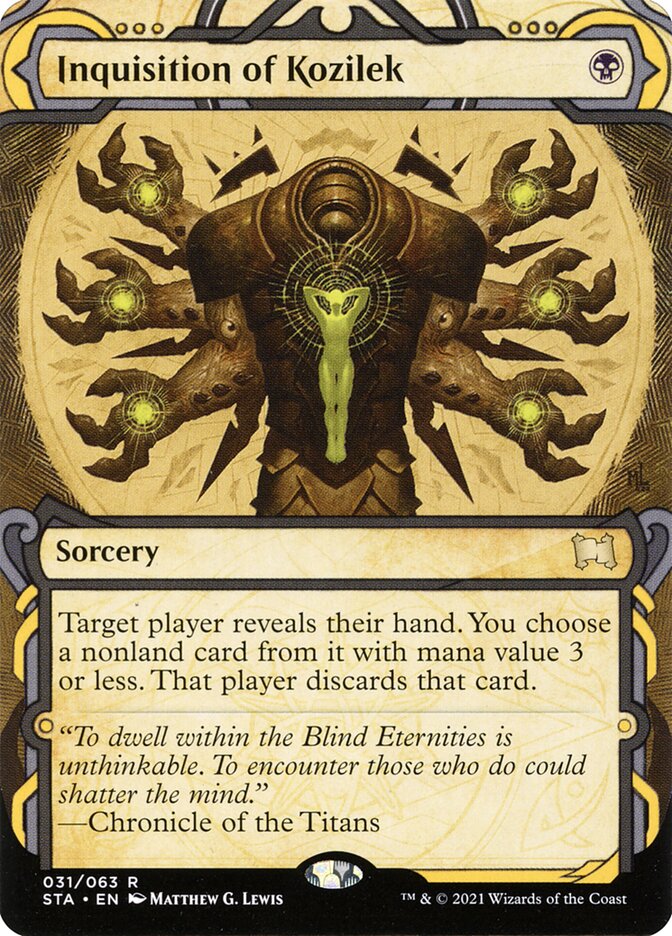 Inquisition of Kozilek 31 (Strixhaven: Mystical Archives)  - Foil | Good Games Adelaide SA