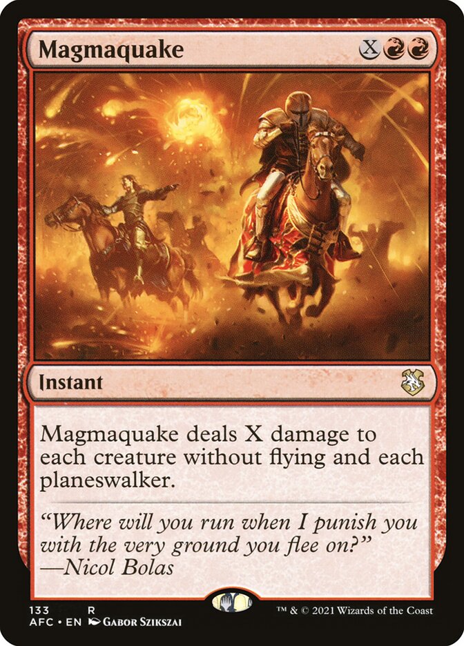 Magmaquake 133 (Commander: Adventures in the Forgotten Realms)  | Good Games Adelaide SA
