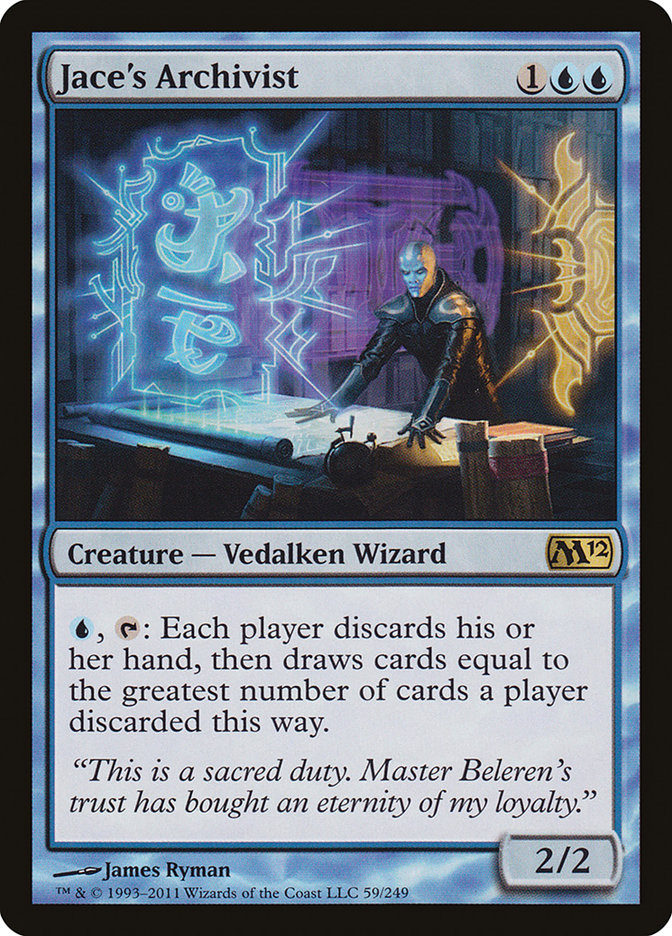 Jace's Archivist 59 (Magic 2012 (M12))  | Good Games Adelaide SA
